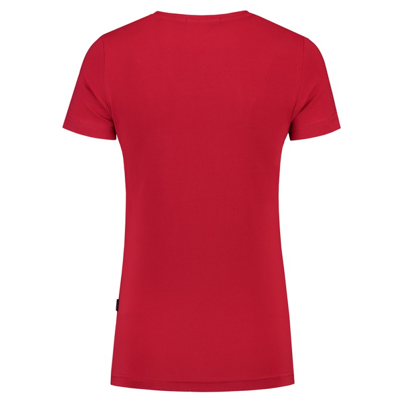 TRICORP 101008/TVT190 T-Shirt V Hals SlimFit Dames red TRICORP 101008/TVT190 T-Shirt V Hals SlimFit Dames red
