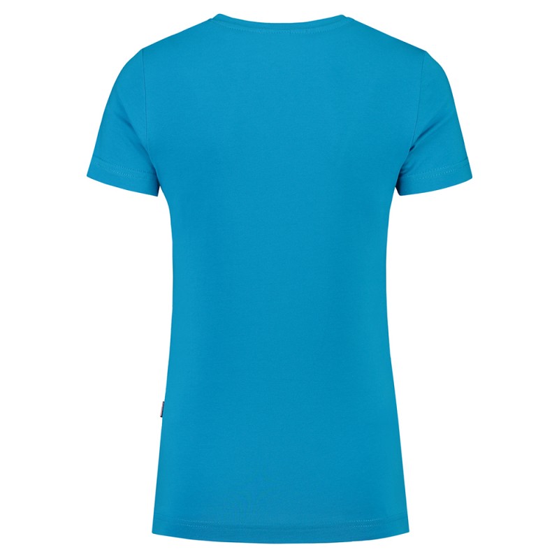 TRICORP 101008/TVT190 T-Shirt V Hals SlimFit Dames turquoise TRICORP 101008/TVT190 T-Shirt V Hals SlimFit Dames turquoise