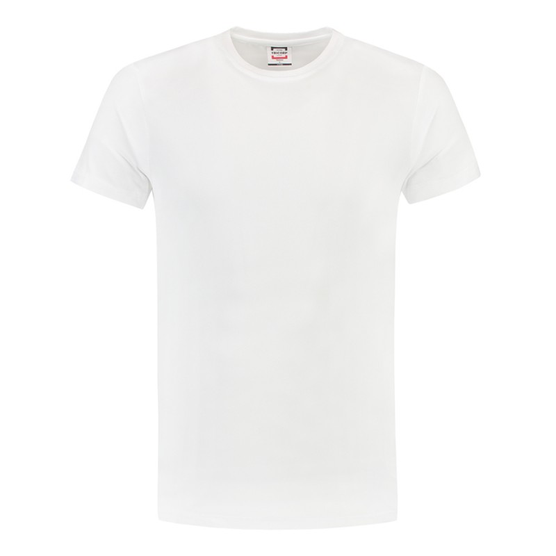 TRICORP 101003/TBA180 T-Shirt Cooldry Bamboe SlimFit white