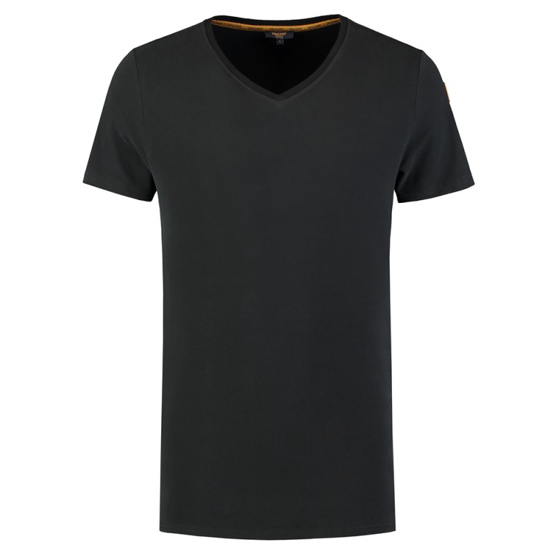 TRICORP 104003 T-Shirt Premium V Hals Heren black