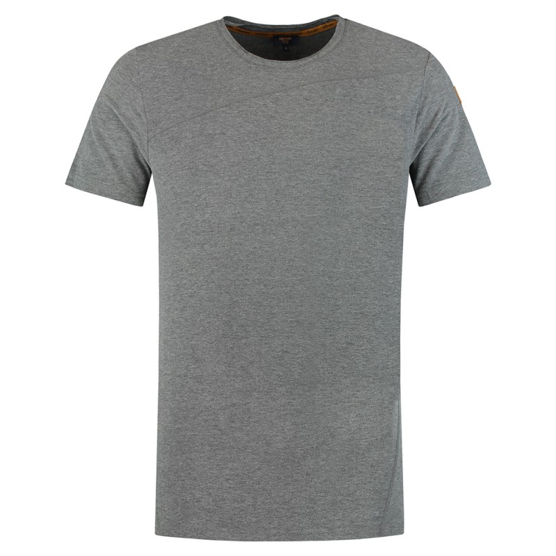 TRICORP 104002 T-Shirt Premium Naden Heren stonemel