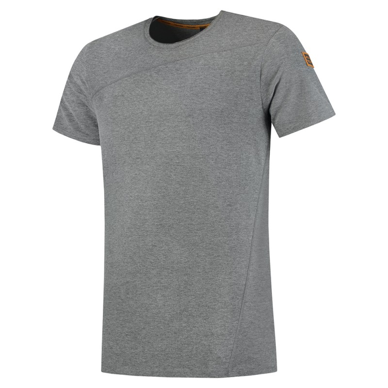 TRICORP 104002 T-Shirt Premium Naden Heren stonemel
