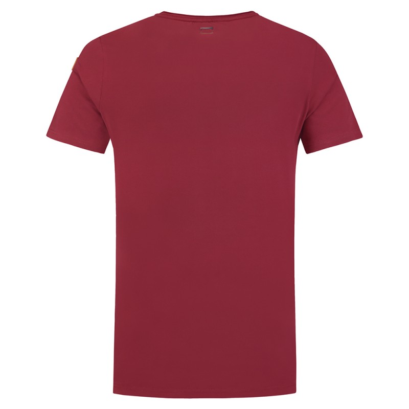 TRICORP 104002 T-Shirt Premium Naden Heren bordeaux