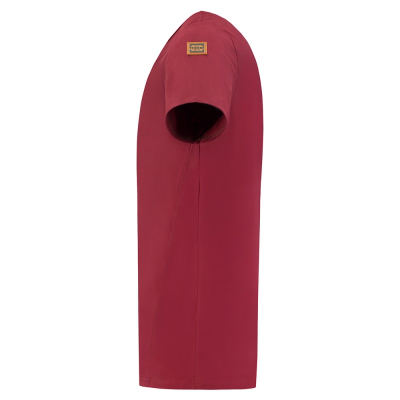 TRICORP 104002 T-Shirt Premium Naden Heren bordeaux