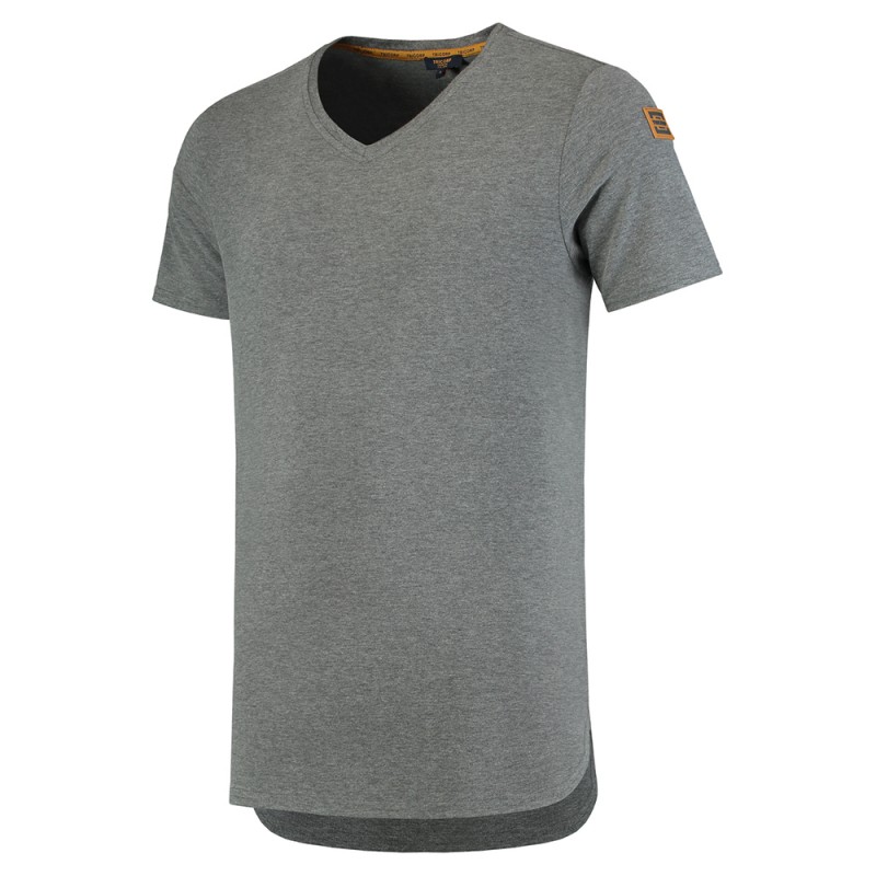 TRICORP 104003 T-Shirt Premium V Hals Heren stonemel