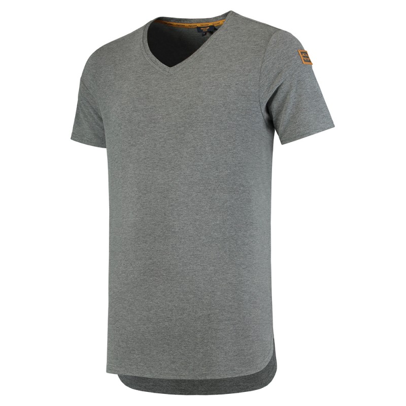 TRICORP 104003 T-Shirt Premium V Hals Heren stonemel TRICORP 104003 T-Shirt Premium V Hals Heren stonemel