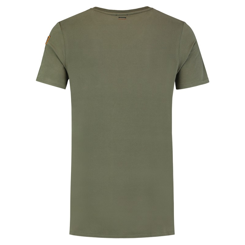 TRICORP 104003 T-Shirt Premium V Hals Heren army