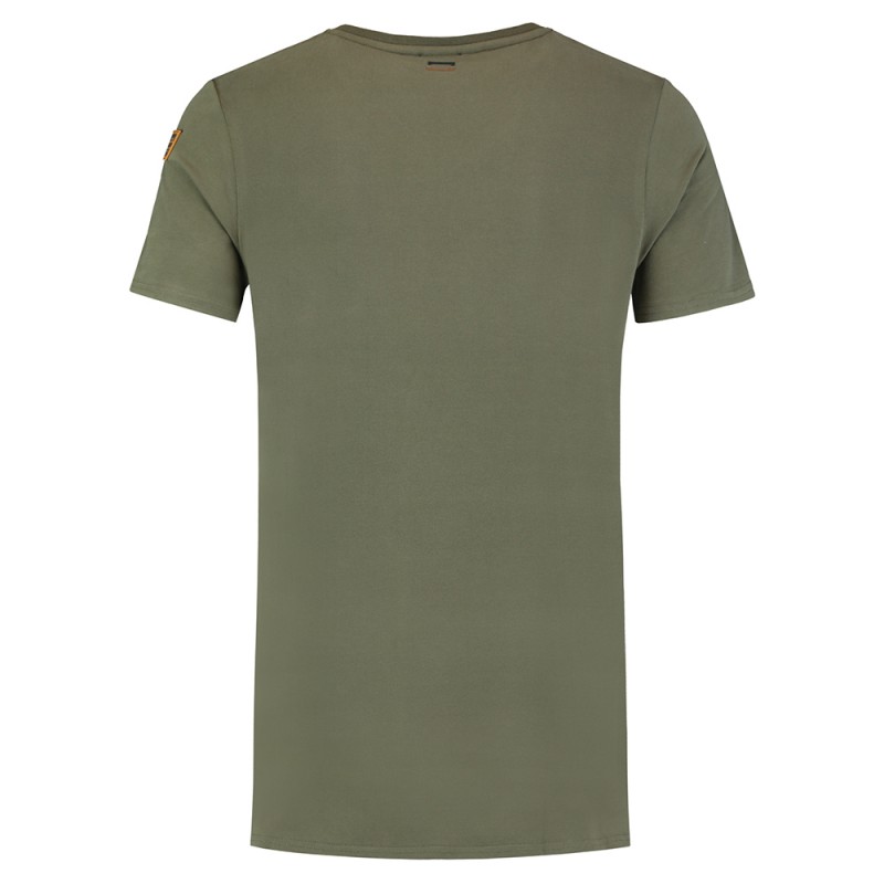 TRICORP 104003 T-Shirt Premium V Hals Heren army TRICORP 104003 T-Shirt Premium V Hals Heren army