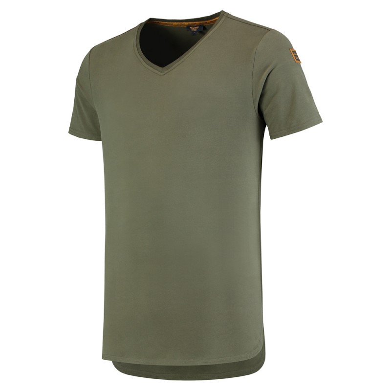 TRICORP 104003 T-Shirt Premium V Hals Heren army TRICORP 104003 T-Shirt Premium V Hals Heren army