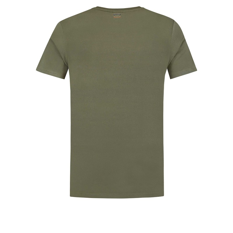 TRICORP 104007 T-Shirt Premium Heren army TRICORP 104007 T-Shirt Premium Heren army