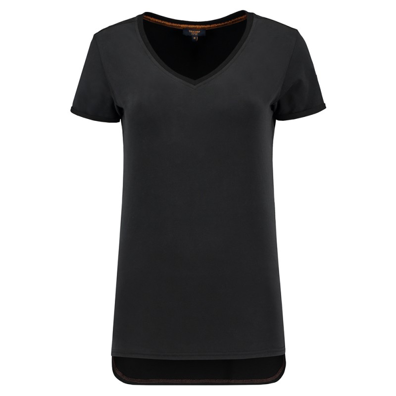 TRICORP 104006 T-Shirt Premium V Hals Dames black