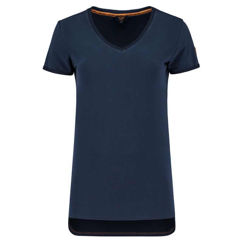 TRICORP 104006 T-Shirt Premium V Hals Dames ink
