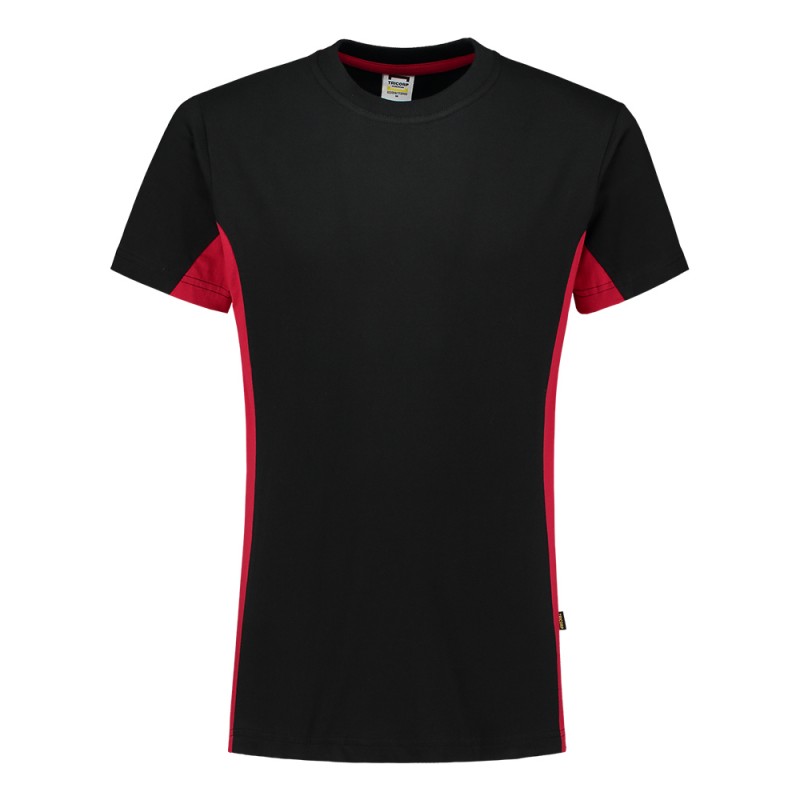 TRICORP 102004 T-Shirt Bicolor black-red