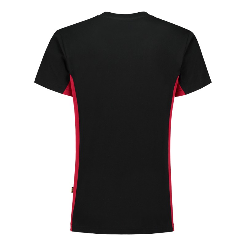 TRICORP 102004 T-Shirt Bicolor black-red
