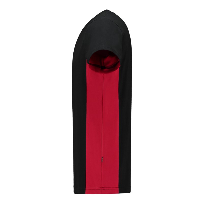 TRICORP 102004 T-Shirt Bicolor black-red