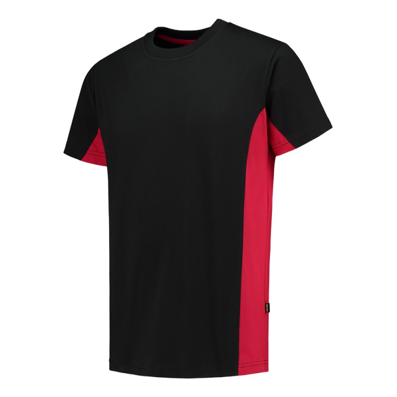 TRICORP 102004 T-Shirt Bicolor black-red
