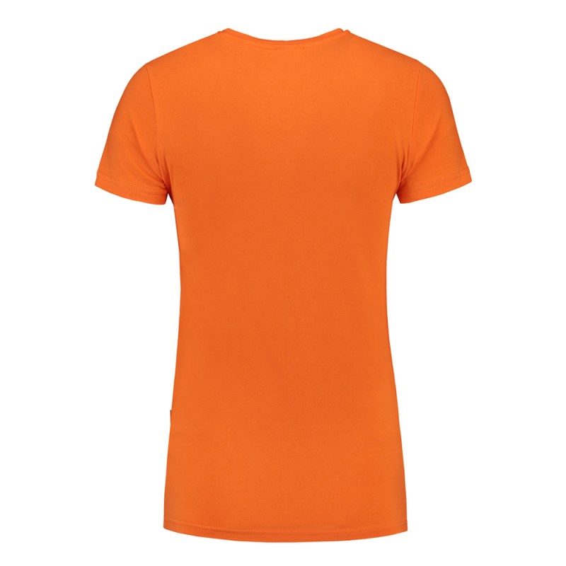 TRICORP 101008/TVT190 T-Shirt V Hals SlimFit Dames orange