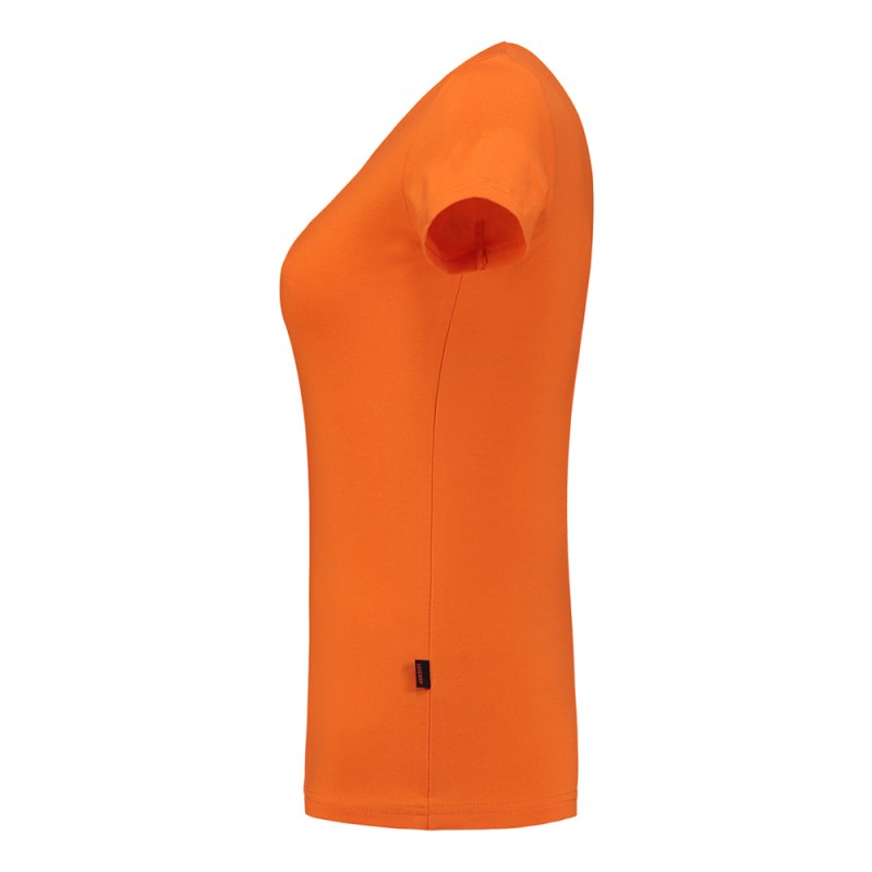 TRICORP 101008/TVT190 T-Shirt V Hals SlimFit Dames orange