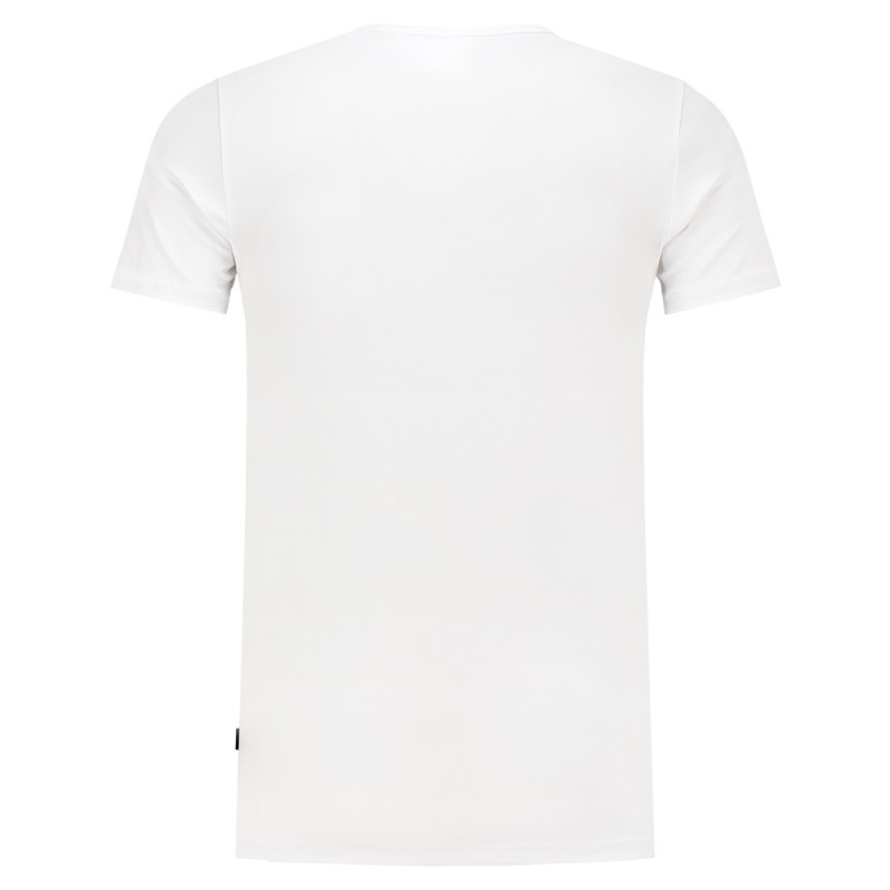 TRICORP 101012 T-Shirt Elastaan SlimFit V Hals white