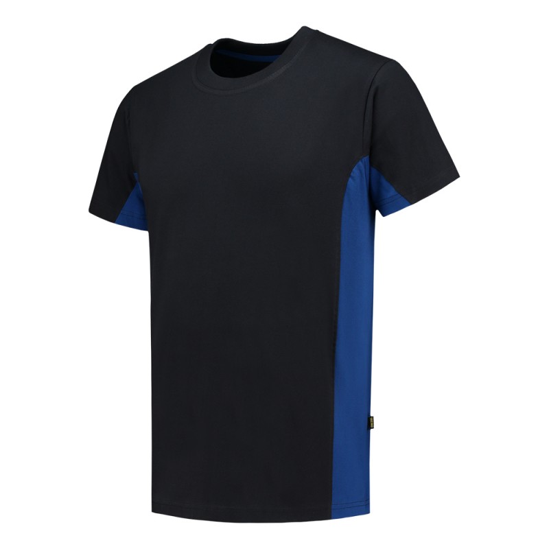 TRICORP 102004 T-Shirt Bicolor navy-royalblue
