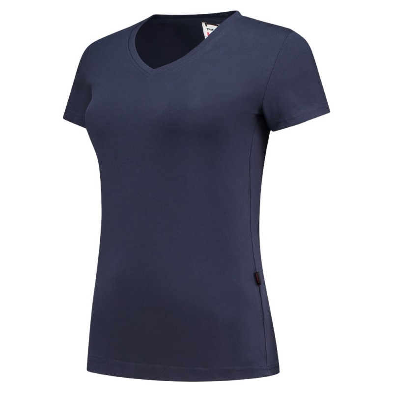 TRICORP 101008/TVT190 T-Shirt V Hals SlimFit Dames ink