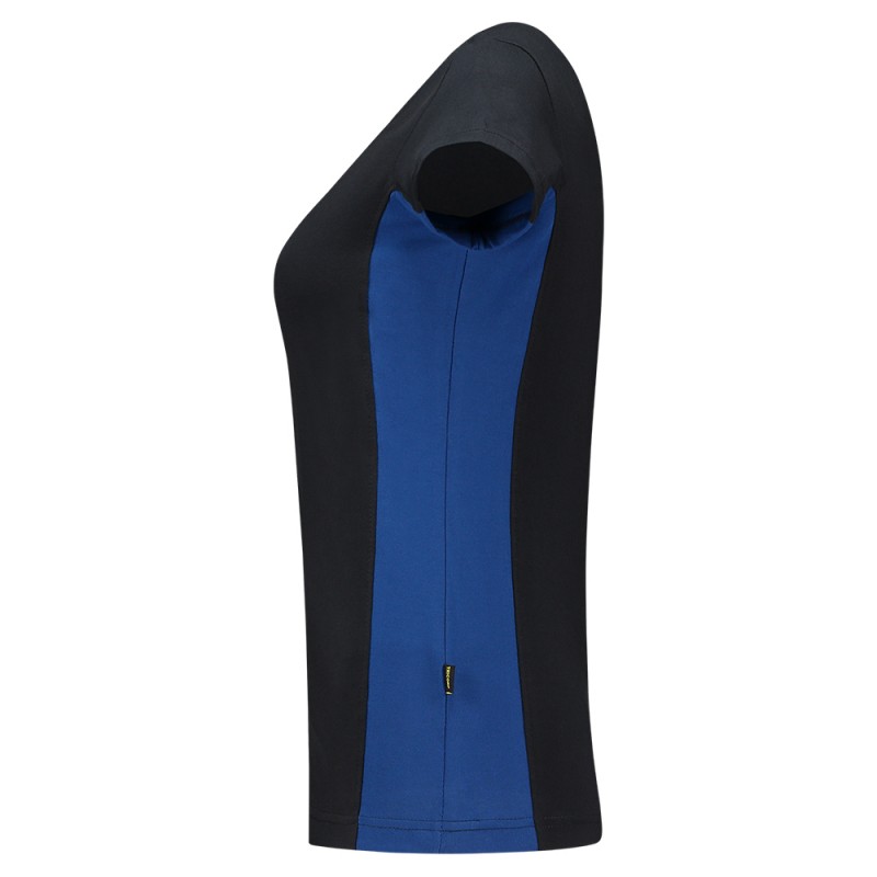 TRICORP 102003 T-Shirt Bicolor Dames navy-royalblue TRICORP 102003 T-Shirt Bicolor Dames navy-royalblue