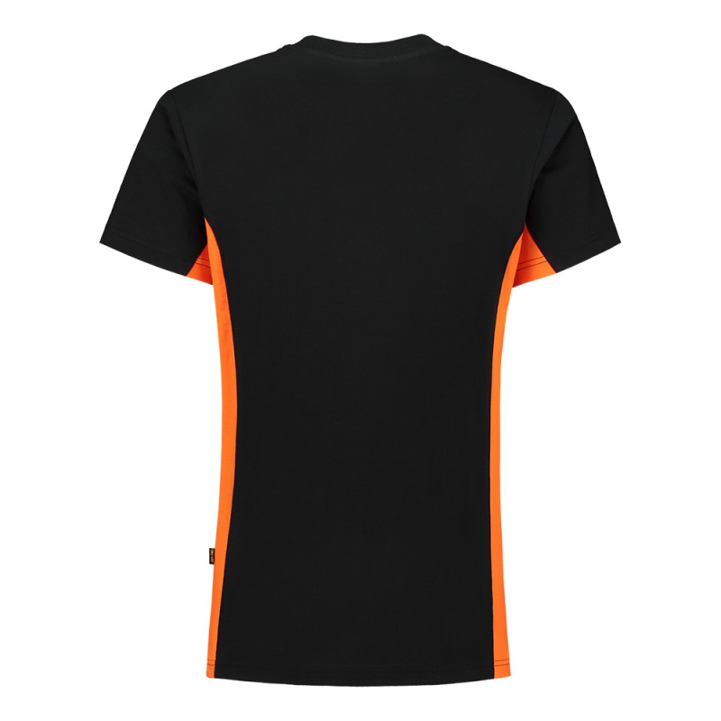 TRICORP 102004 T-Shirt Bicolor black-orange