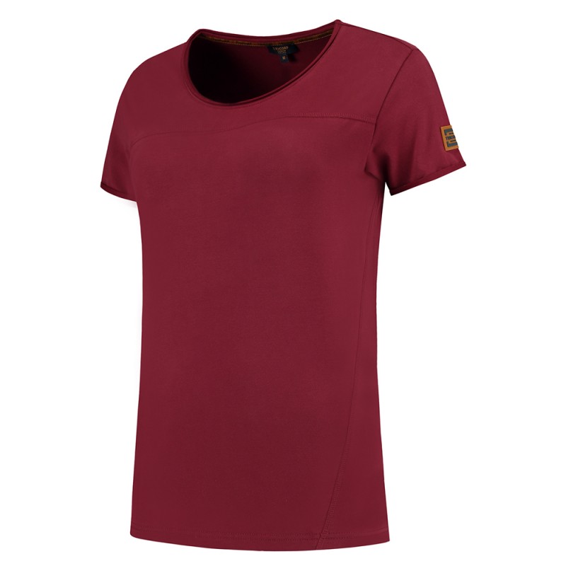 TRICORP 104005 T-Shirt Premium Naden Dames bordeaux