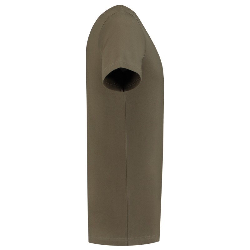 TRICORP 101005/TFV160 T-Shirt V Hals SlimFit army