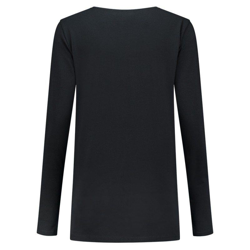 TRICORP 101010 T-Shirt Lange Mouw Dames black