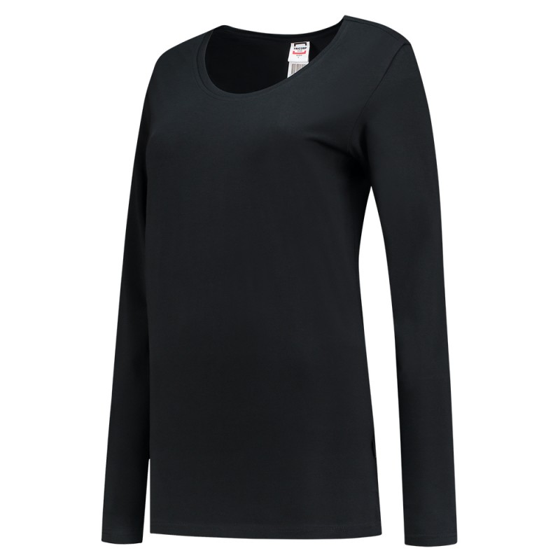 TRICORP 101010 T-Shirt Lange Mouw Dames black