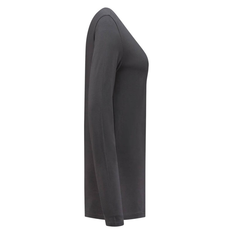 TRICORP 101010 T-Shirt Lange Mouw Dames darkgrey TRICORP 101010 T-Shirt Lange Mouw Dames darkgrey