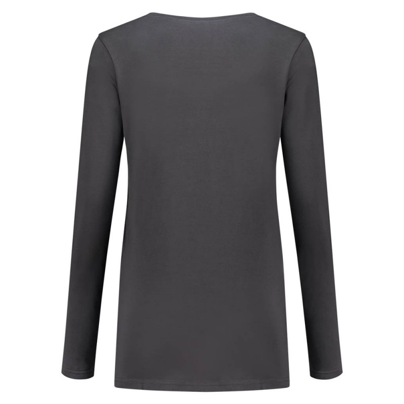TRICORP 101010 T-Shirt Lange Mouw Dames darkgrey TRICORP 101010 T-Shirt Lange Mouw Dames darkgrey