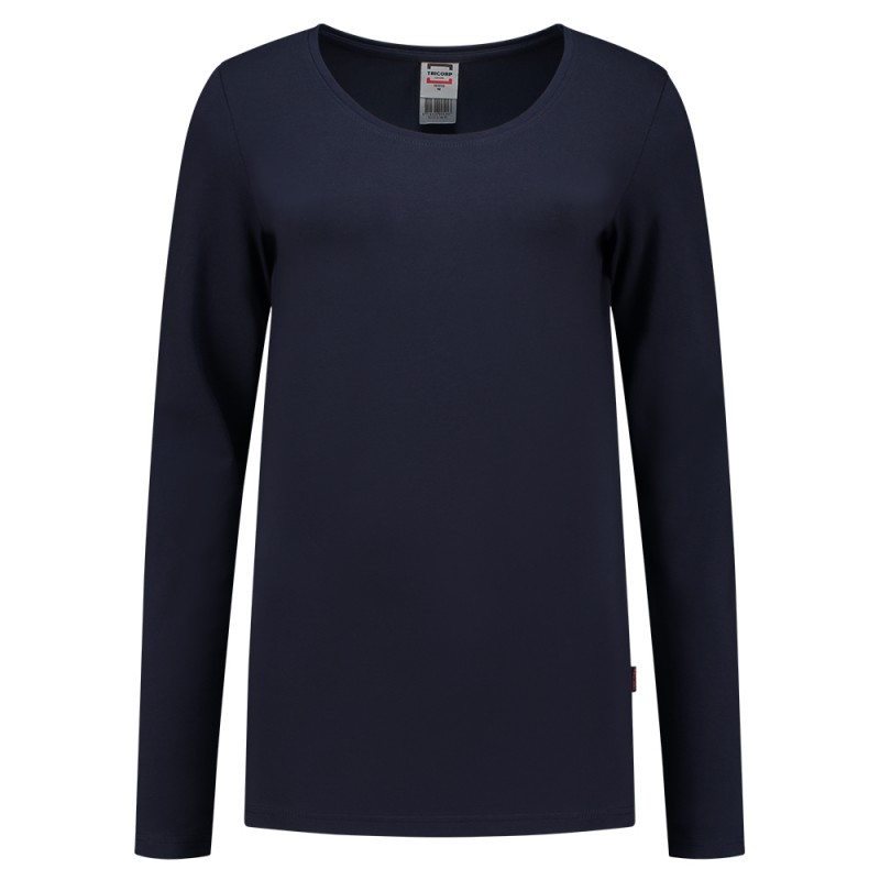 TRICORP 101010 T-Shirt Lange Mouw Dames navy