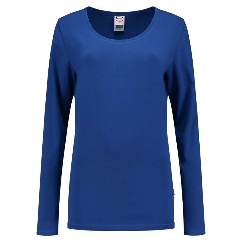 TRICORP 101010 T-Shirt Lange Mouw Dames royalblue