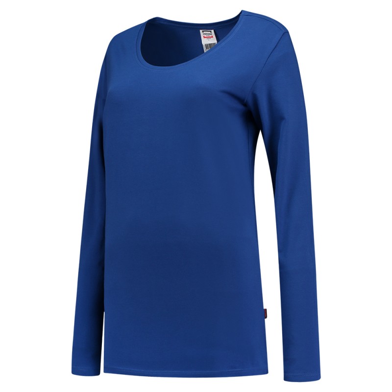 TRICORP 101010 T-Shirt Lange Mouw Dames royalblue TRICORP 101010 T-Shirt Lange Mouw Dames royalblue