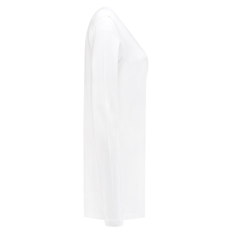 TRICORP 101010 T-Shirt Lange Mouw Dames white