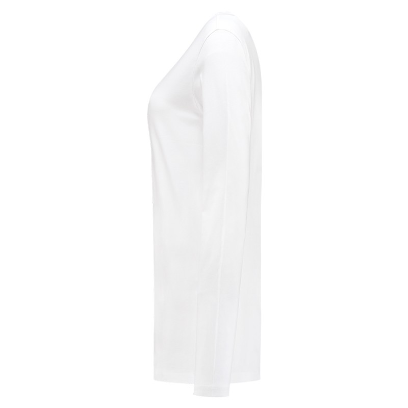TRICORP 101010 T-Shirt Lange Mouw Dames white