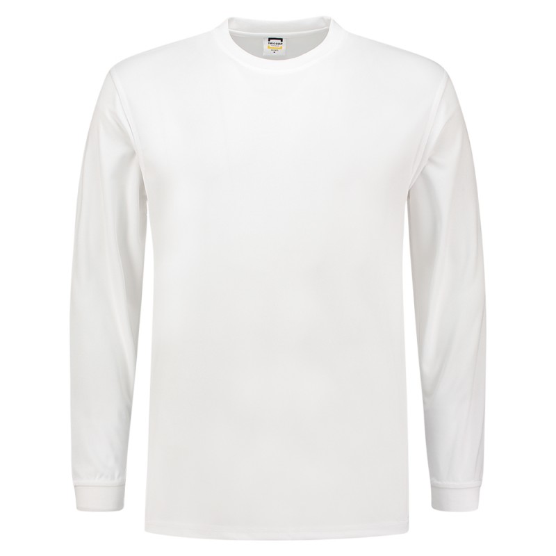 TRICORP 102005 T-Shirt UV Block Cooldry Lange Mouw white