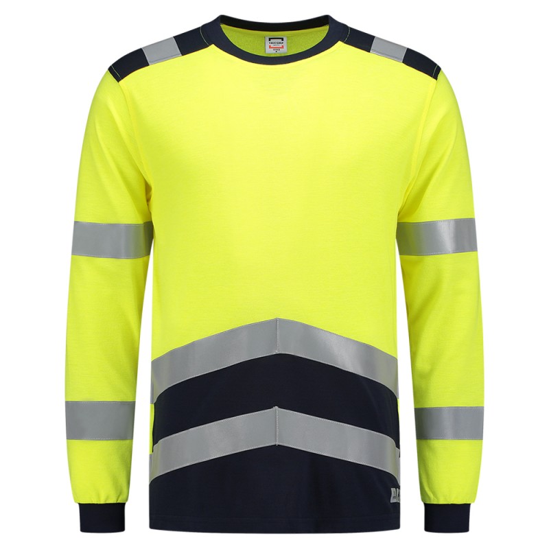 TRICORP 103003 T-Shirt Multinorm Bicolor fluor yellow-ink