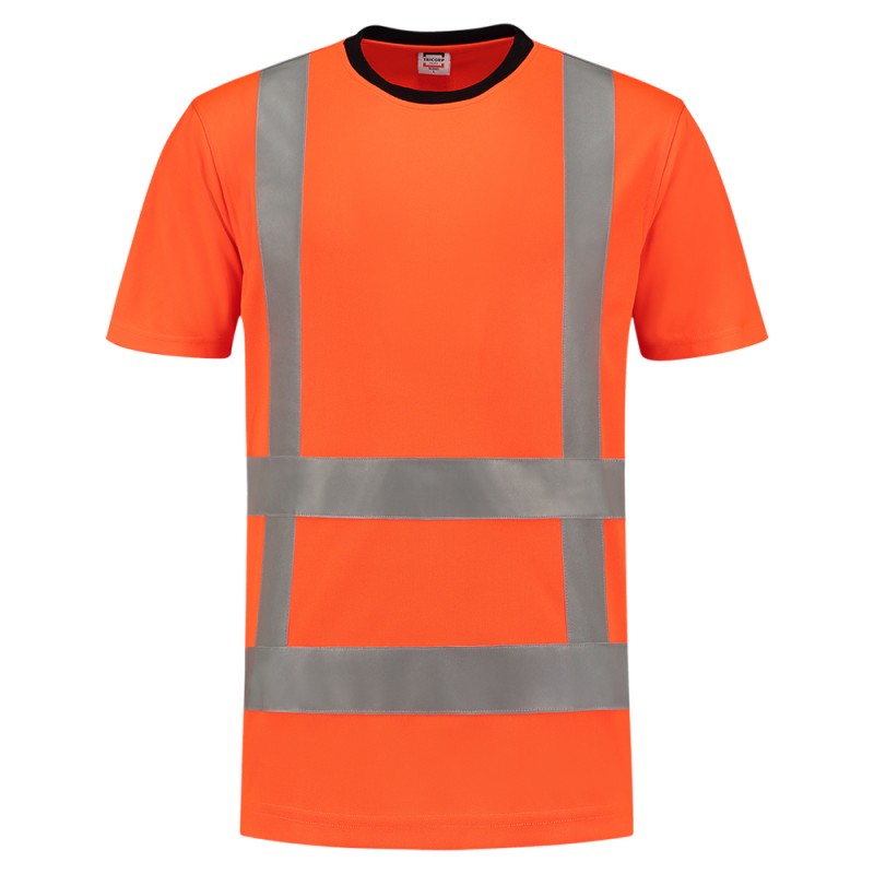 TRICORP 103005 T-Shirt RWS Birdseye fluor orange