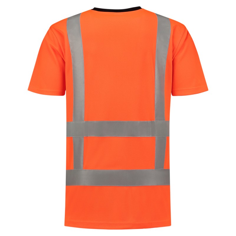 TRICORP 103005 T-Shirt RWS Birdseye fluor orange