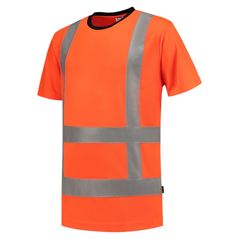 TRICORP 103005 T-Shirt RWS Birdseye fluor orange
