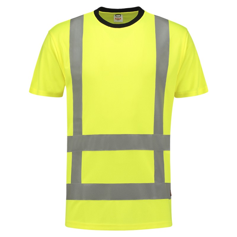 TRICORP 103005 T-Shirt RWS Birdseye fluor yellow