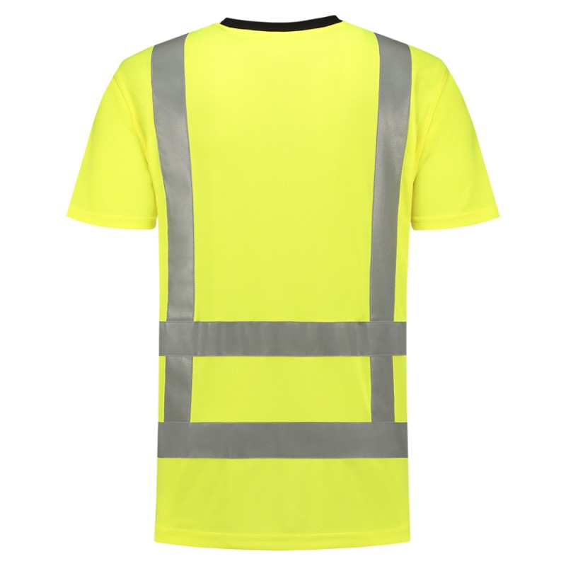 TRICORP 103005 T-Shirt RWS Birdseye fluor yellow