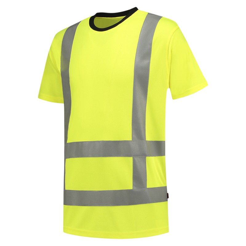 TRICORP 103005 T-Shirt RWS Birdseye fluor yellow