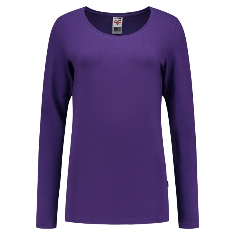 TRICORP 101010 T-Shirt Lange Mouw Dames purple