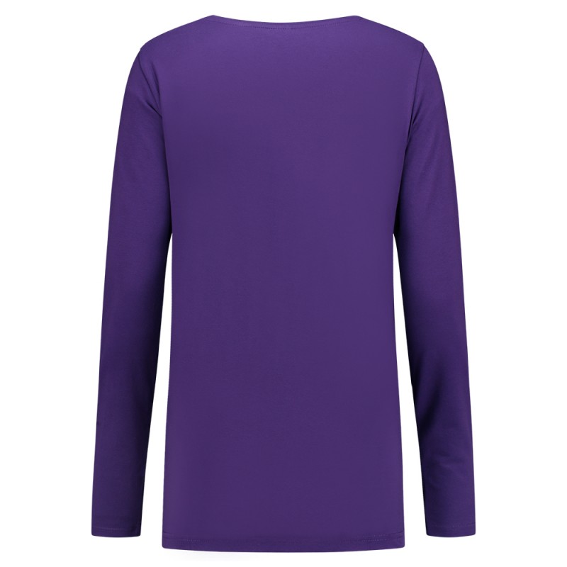 TRICORP 101010 T-Shirt Lange Mouw Dames purple