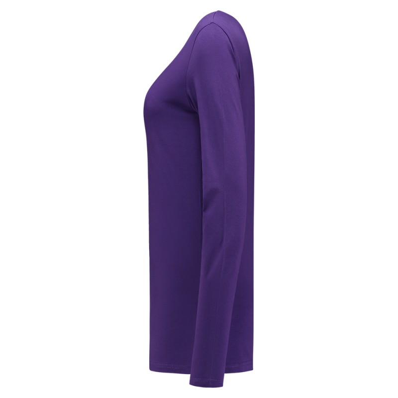 TRICORP 101010 T-Shirt Lange Mouw Dames purple