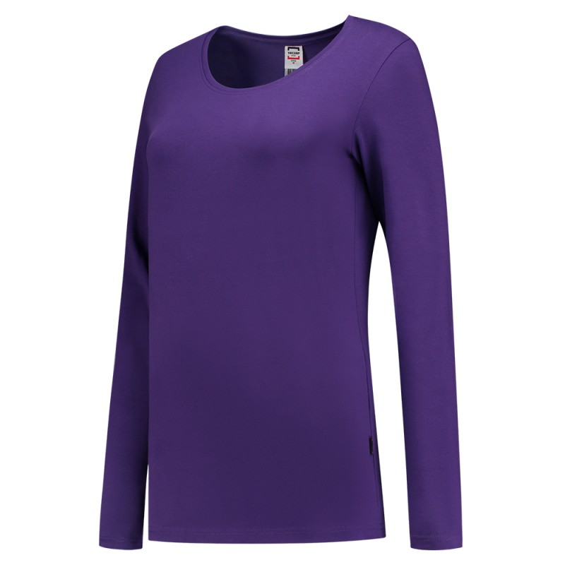 TRICORP 101010 T-Shirt Lange Mouw Dames purple